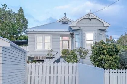 Villa front, 22 Kowhai Street
